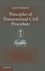 Title: Principles of Transnational Civil Procedure, Author: American Law Institute