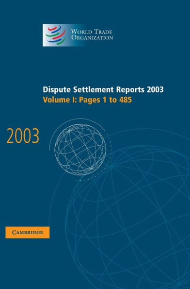 Dispute Settlement Reports 2003