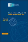 Dispute Settlement Reports 2003