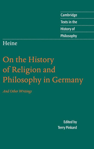 Heine: 'On the History of Religion and Philosophy in Germany'