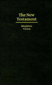 KJV Giant Print New Testament Black Hardcover KJ481N by Cambridge ...