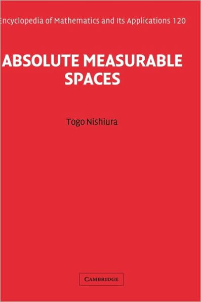 Absolute Measurable Spaces