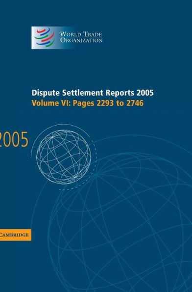 Dispute Settlement Reports 2005