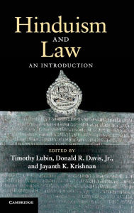 Title: Hinduism and Law: An Introduction, Author: Timothy Lubin