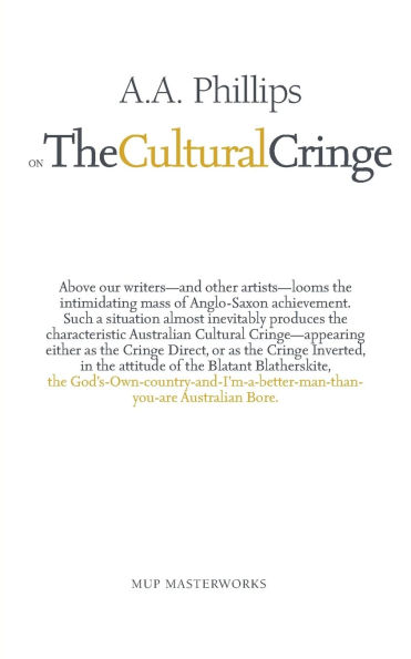On The Cultural Cringe