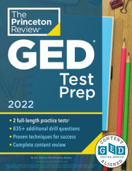 Free pdf download ebookPrinceton Review GED Test Prep, 2022: Practice Tests + Review  Techniques + Online Features