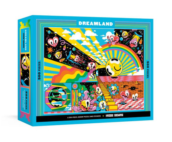 Dreamland: A 500-Piece Jigsaw Puzzle & Stickers : Jigsaw Puzzles for Adults