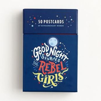 Good Night Stories for Rebel Girls: 50 Postcards of Women Creators, Leaders, Pioneers, Champions, and Warriors