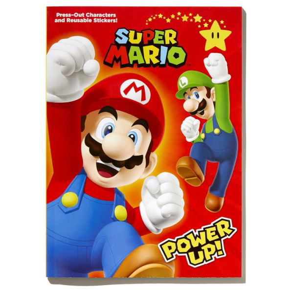 Super Mario: Power Up! (Nintendo®): Press-Out Characters and Reusable Stickers!