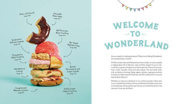 Baking Wonderland: A Mix & Match Cookbook for Kids!