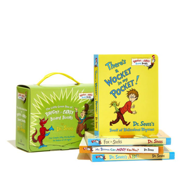 The Little Blue Box Of Bright And Early Board Books - By Dr. Seuss