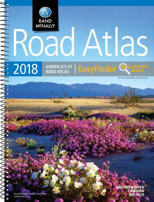 Rand Mcnally Midsize Easy Finder Spiral Road Atlas 2018 By Rand Mcnally Paperback Barnes Noble