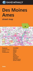 Title: Des Moines/Ames, Iowa Map, Author: Rand McNally