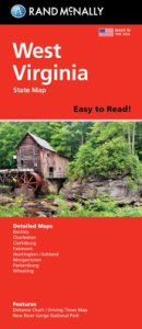 Title: WEST VIRGINIA EASY TO READ, Author: Rand McNally