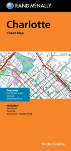 Title: Charlotte NC Street Map, Author: Rand McNally