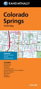 Title: COLORADO SPRINGS STREET MAP, Author: Rand McNally