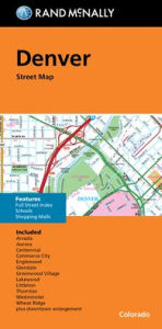 Title: DENVER STREET MAP, Author: Rand McNally