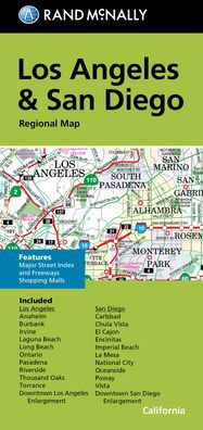 LOS ANGELES & SAN DIEGO REGIONAL MAP