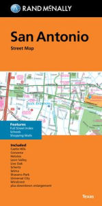 Title: SAN ANTONIO STREET MAP, Author: Rand McNally