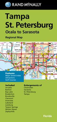 TAMPA ST. PETERSBURG OCALA TO SARASOTA REGIONAL MAP