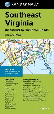 SE VIRGINIA/RICHMOND TO HAMPTON ROADS REGIONAL MAP