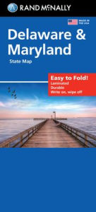 Title: DELWARE/MARYLAND EASY TO FOLD, Author: Rand McNally
