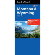 Title: Montana/Wyoming Easy to Fold State Map, Author: Rand McNally
