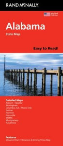 Title: Alabama Easy to Read, Author: Rand McNally