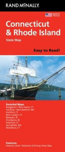 Title: Connecticut/Rhode Island Easy to Read State Map, Author: Rand McNally
