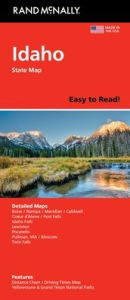 Title: Idaho Easy to Read State Map, Author: Rand McNally