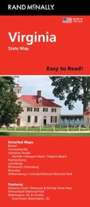 Title: Virginia Easy to Read, Author: Rand McNally