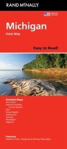 Title: Michigan Easy to Read State Map, Author: Rand McNally