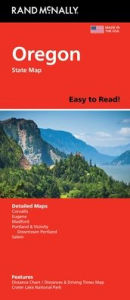 Title: Oregon Easy to Read State Map, Author: Rand McNally