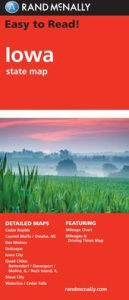 Title: Iowa Easy to Read Map, Author: Rand McNally