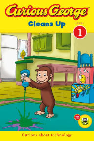 Title: Curious George Cleans Up, Author: Stephen Krensky