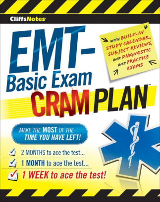 CliffsNotes EMTBasic Exam Cram Plan