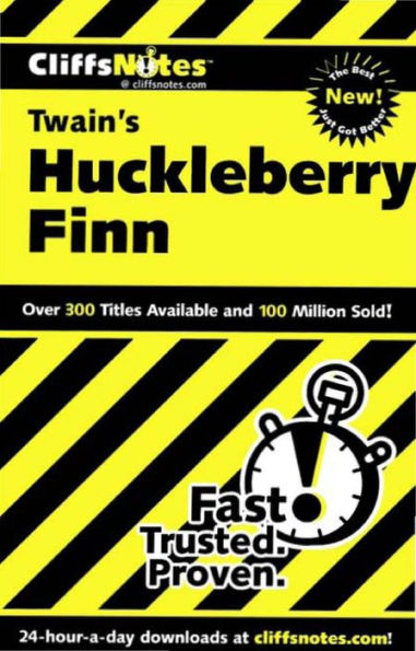 CliffsNotes on Twain's The Adventures of Huckleberry Finn