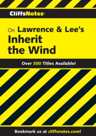 Title: CliffsNotes on Lawrence & Lee's Inherit the Wind, Author: Suzanne Pavlos