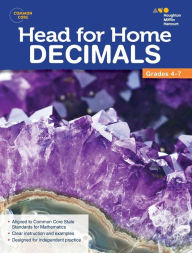 Title: Head For Home: Math Skills: Decimals, Author: STECK-VAUGHN