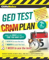 Title: CliffsNotes GED Test Cram Plan Second Edition, Author: Murray Shukyn