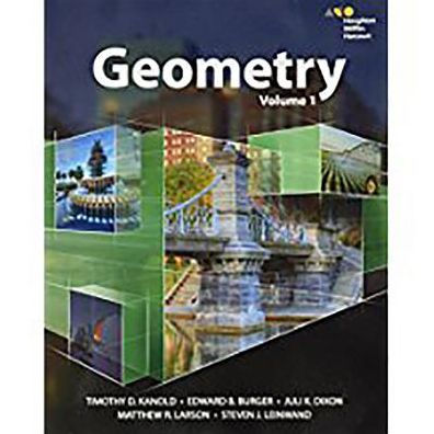 HMH Geometry: Interactive Student Edition Volume 1 2015