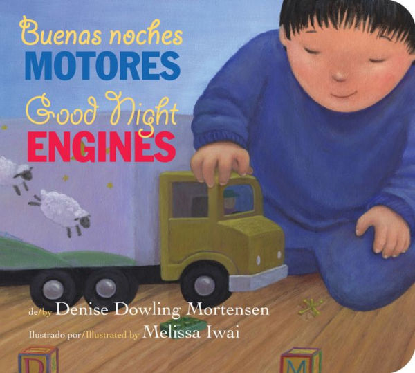 Good Night Engines/Buenas noches motores Board Book: Bilingual English-Spanish