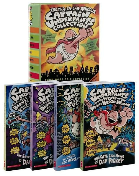 The Tra-La-Laa-Mendous Captain Underpants Collection