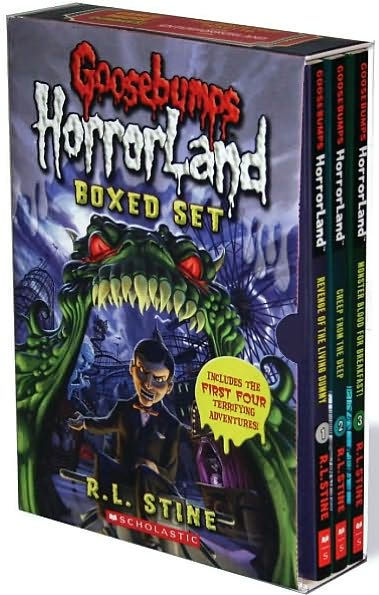 Goosebumps Horrorland Boxed Set #1-4 (Goosebumps HorrorLand Series) by ...