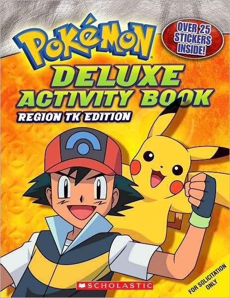 Pokemon Deluxe Activity Book: Johto Edition by Scholastic, Paperback ...