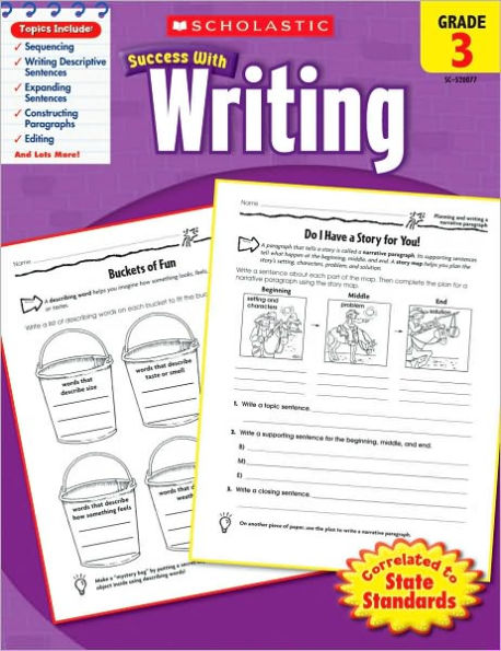 Scholastic Success with Writing, Grade 3