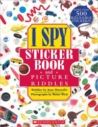 Title: I Spy Sticker Book and Picture Riddles, Author: Jean Marzollo