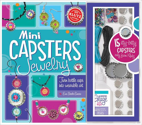 Mini Capsters Jewelry: Turn Bottle Caps into Wearable Art