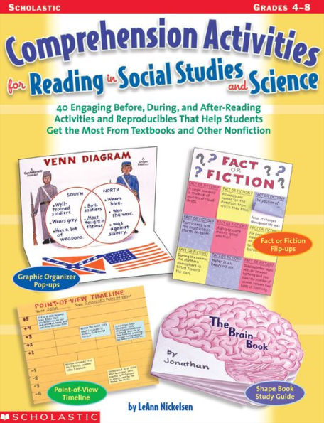 Comprehension Activities for Reading in Social Studies and Science: 40 Engaging Before, During, and After-Reading Activities and Reproducibles That Help Students Get the Most From Textbooks and Other Nonfiction