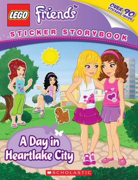 LEGO Friends: A Day in Heartlake City by Scholastic, Sticker Book ...